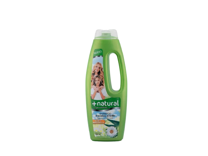 Shampoo + natural Aloe y Manzanilla 750ml